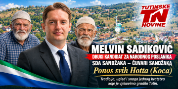 Melvin Sadiković – potomak Hus Koce Hota i drugi kandidat na listi „Čuvari Sandžaka“