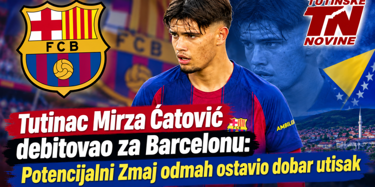 Tutinac Mirza Ćatović debitovao za Barcelonu: Potencijalni Zmaj odmah ostavio dobar utisak