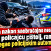 Drama nakon saobraćajne nesreće: Oteo policajcu pištolj, ranio ga i pobjegao policijskim automobilom