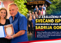 Sadrija Goruždić nakon 38 godina rada svečano ispraćen u penziju