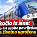 /VIDEO/ Voz iskočio iz šina: Najmanje 44 osobe povrijeđene, djevojka životno ugrožena