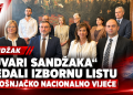„Čuvari Sandžaka“ predali izbornu listu za Bošnjačko nacionalno vijeće