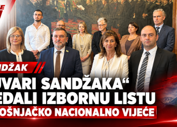 „Čuvari Sandžaka“ predali izbornu listu za Bošnjačko nacionalno vijeće