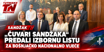 „Čuvari Sandžaka“ predali izbornu listu za Bošnjačko nacionalno vijeće