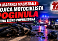Tragedija na Ibarskoj magistrali: Dvojica motociklista poginula, žena teško povrijeđena