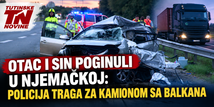 Otac i sin poginuli u Njemačkoj: Policija traga za kamionom s bugarskim tablicama