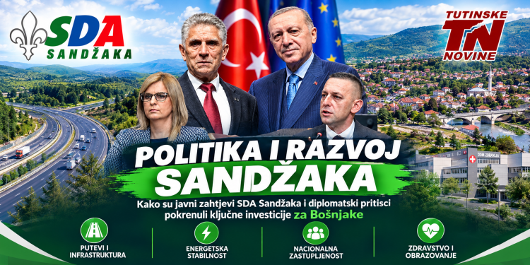 POLITIKA I RAZVOJ SANDŽAKA: Kako su javni zahtjevi SDA Sandžaka i diplomatski pritisci pokrenuli ključne investicije za Bošnjake