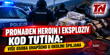 Pronađen heroin i eksploziv kod Tutina: Više osoba uhapšeno u okolini Špiljana