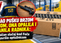 POSLAO PUŠKU BRZOM POŠTOM, ONA OPALILA I RANILA RADNIKA: Neobičan slučaj kod Foče završio optužnicom