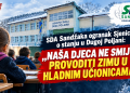 SDA Sandžaka ogranak Sjenica o stanju u Dugoj Poljani: „Naša djeca ne smiju provoditi zimu u hladnim učionicama“