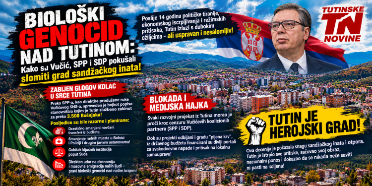 BIOLOŠKI GENOCID NAD TUTINOM: Kako su Vučić, SPP i SDP pokušali slomiti grad sandžačkog inata!