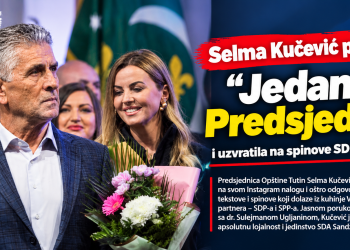 Selma Kučević poručila: “Jedan je Predsjednik” i uzvratila na spinove SDP-a i SPP-a