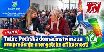 /VIDEO/ Tutin: Podrška domaćinstvima za unapređenje energetske efikasnosti