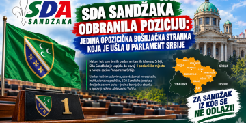 SDA Sandžaka odbranila poziciju: Jedina opoziciona bošnjačka stranka koja je ušla u Parlament Srbije