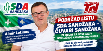 Almir Lotinac podržao listu SDA Sandžaka – Čuvari Sandžaka za izbore za BNV
