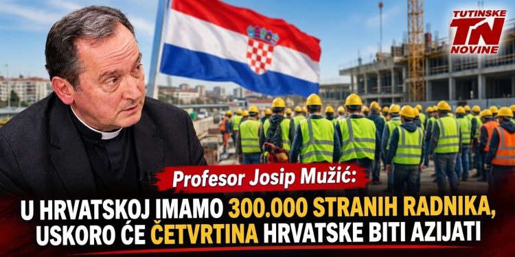 Profesor Josip Mužić: Hrvatska bi u narednim godinama mogla imati znatno veći broj stranih radnika