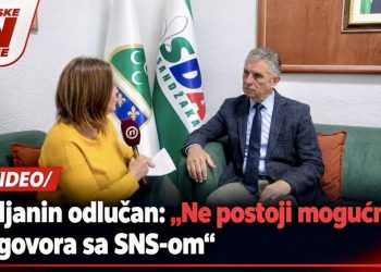 /VIDEO/ Ugljanin odlučan: „Ne postoji mogućnost dogovora sa SNS-om“